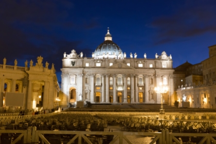 Rom, Sankt Peter am Abend